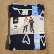 Member's Mark Girl's 3 Piece Mix and Match Sleep Pajama Set Size 6/6X