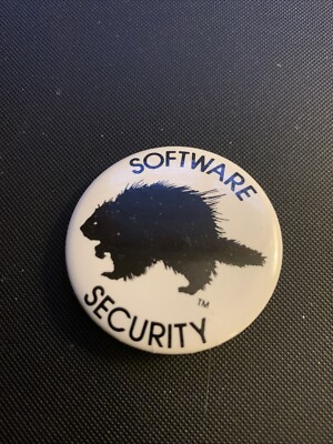 Software Security 1.5 Inch Pinback Button