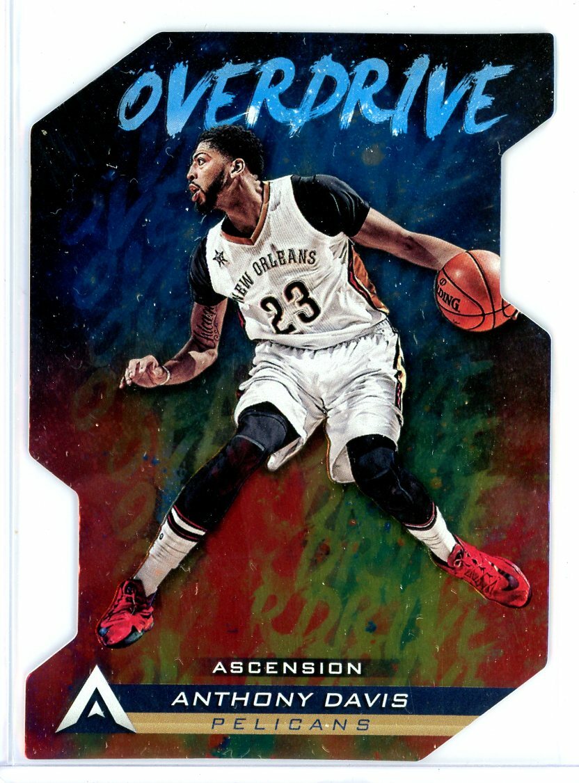 2017-18 Paniin Ascension Overdrive Die-Cut Anthony Davis Pelicans SSP Case Hit!!