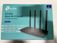 TP-Link Archer A6 AC1200 Wireless Dual Band MU-MIMO Gigabit Wi-Fi Router