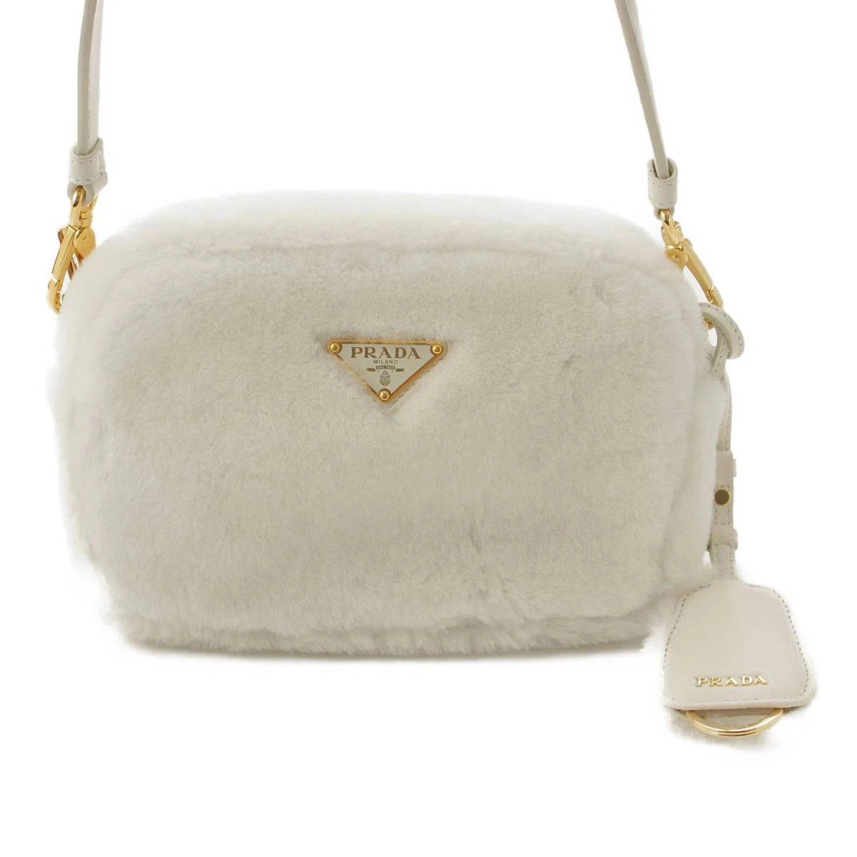 Prada Mini Triangle Logo Crossbody Bag