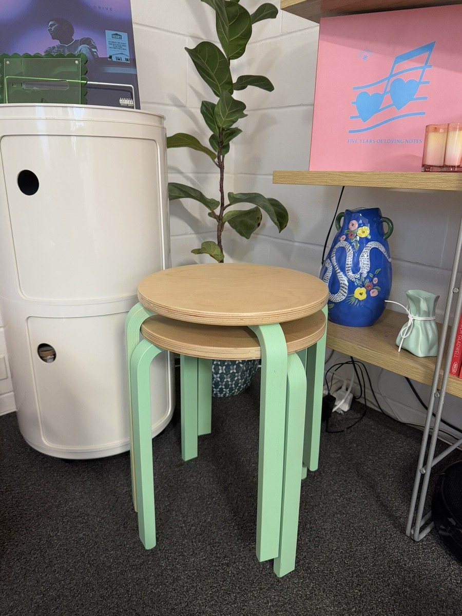 Frosta Stool Ikea Bentwood Stool 2x Set Vintage Ikea Frosta 1999