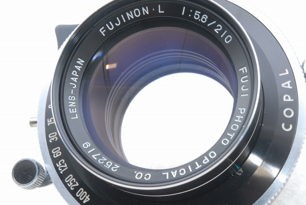FUJI フジ FUJINON W 210mm F5.6 COPAL Fuji 210mm f/5.6 Fujinon-W Lens (352mm Image Circle) in Copal 1 BT