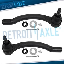 (2) Front Left Right Outer Tie Rod Ends for 13-18 Nissan Altima / 16-19 Maxima