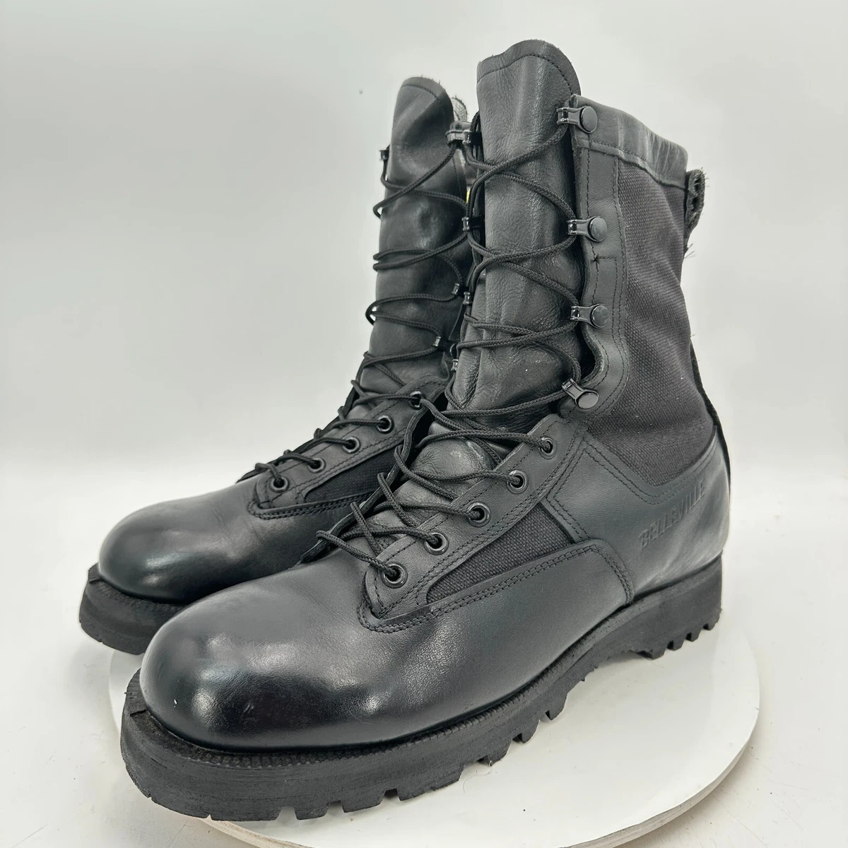 Belleville BV918Z Tactical Boots Black 10.5R Leather Upper Solid Pattern Belleville Goretex Tactical Boots Black Mens | Mercari main image 2