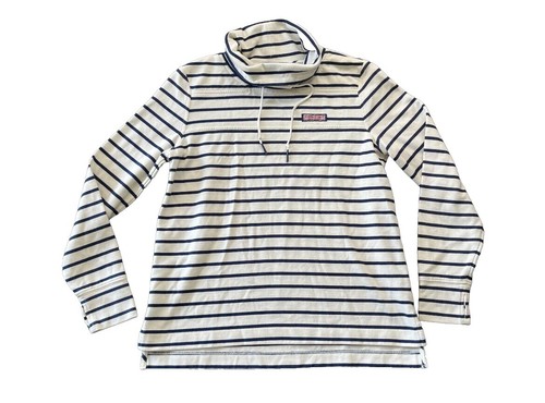 Vineyard Vines Jet Stripe Tiered Linen Dress Women's Small White Gray  Nautical | eBay