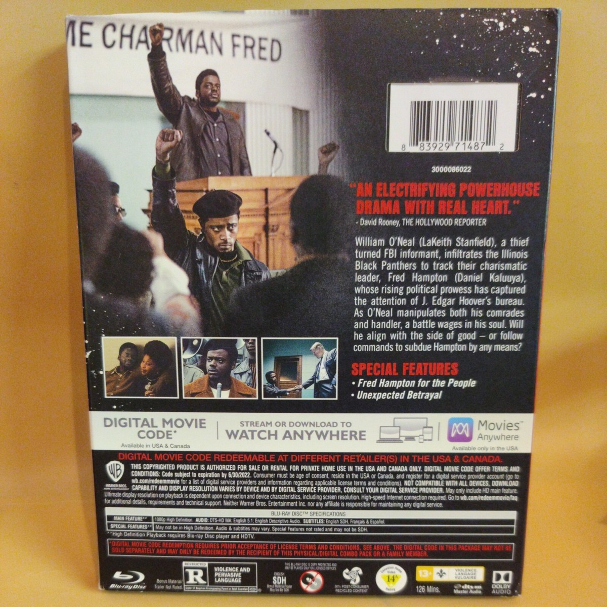Judas and the Black Messiah [Blu-ray] 883929714872| eBay