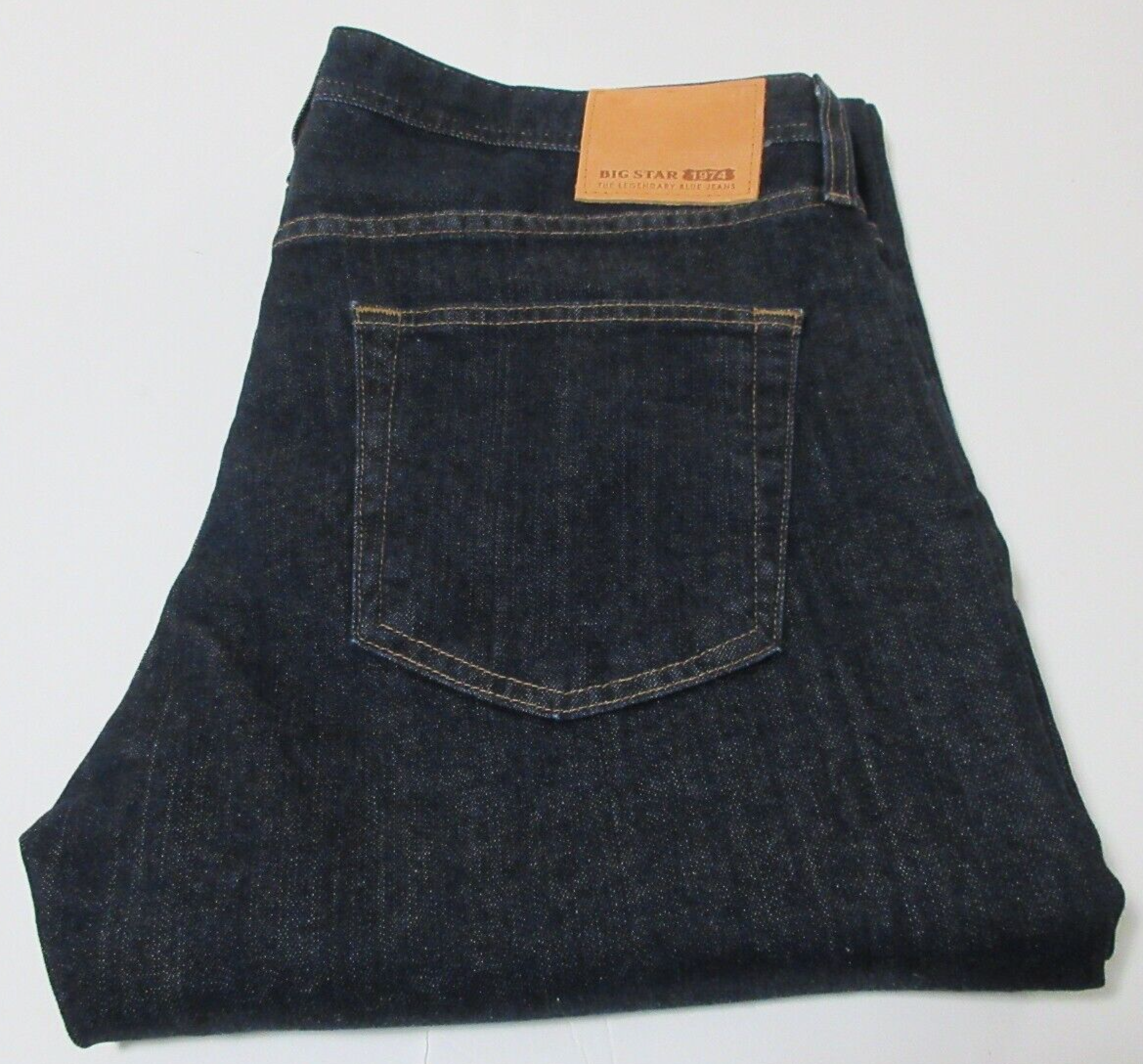 Big Star 1974 Men's B-Type III Easy Denim Dark Blue Jeans Size 35