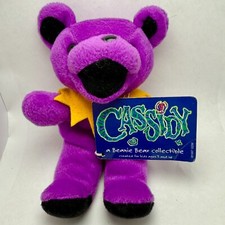 Cassidy Grateful Dead 7" Bean Bear by Steven Smith with tags 1997