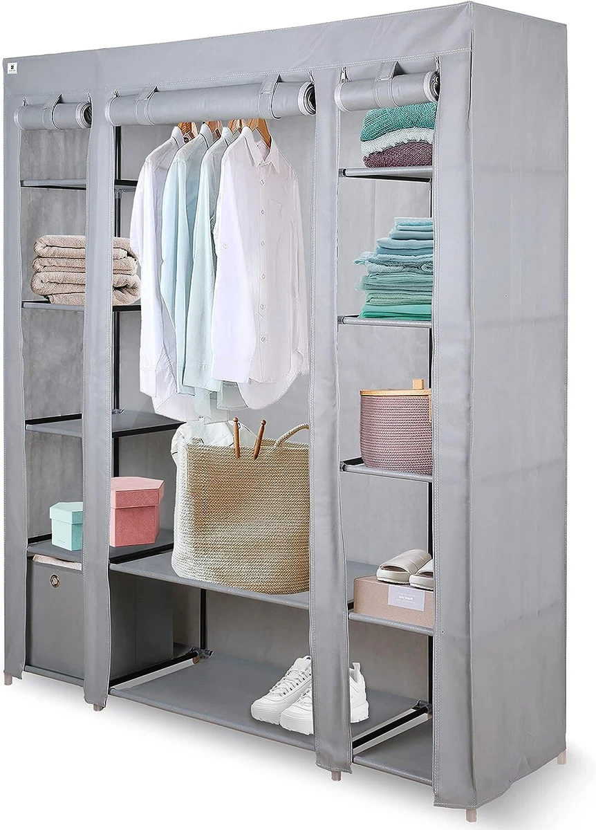 Portable wardrobe storage deals