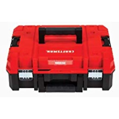 #ad CRAFTSMAN 17 in Red Plastic Lockable Tool Box $42.00