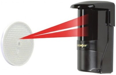 Seco-Larm E-931-S50RRGQ Reflective Photoelectric Beam Sensor,  Up to  50' Range