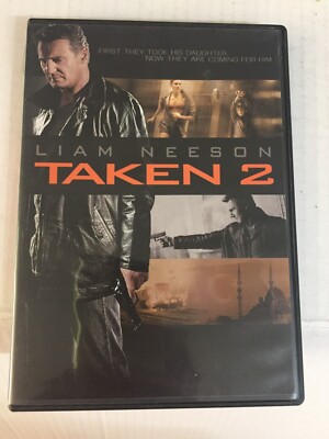 Taken 2 Liam Neeson DVD Ships Same Day With Tracking