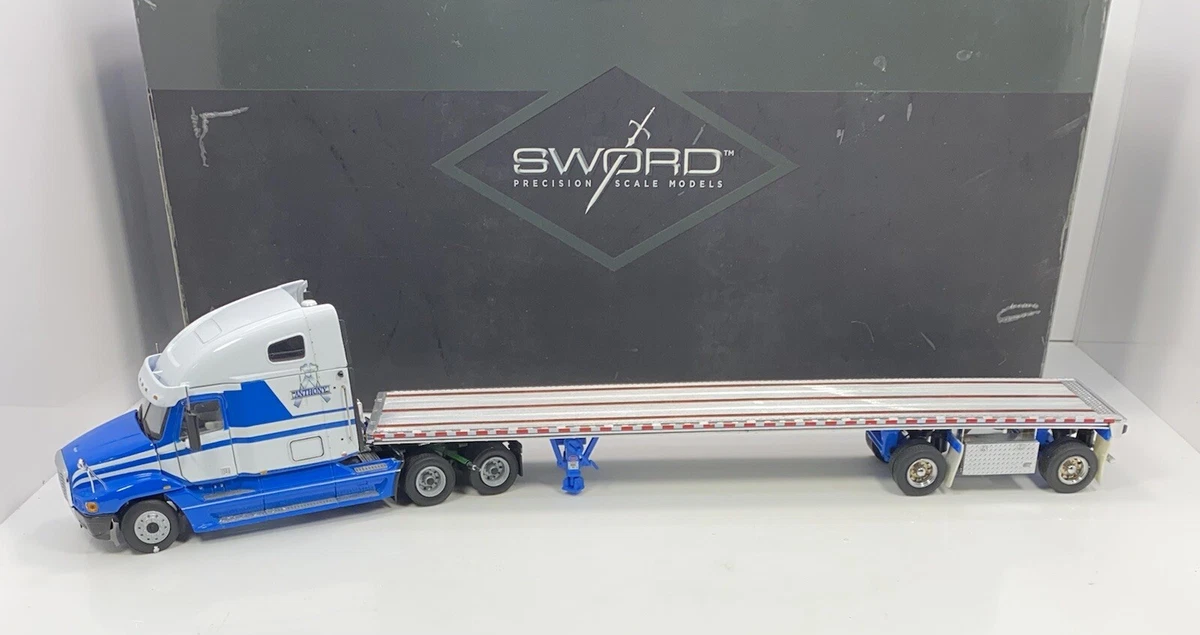 Sword 1/50 Scale Freightliner w/Trailer “High End Diecast" | eBay