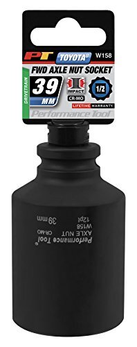 Performance Tool W89316 12-point 5-piece asse dado socket, W158 (R9T)