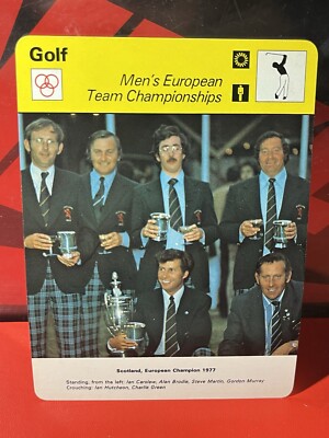 Sportscaster Golf ''Mens European Team Championship'' (1979 Lausanne 03 005 57-10)