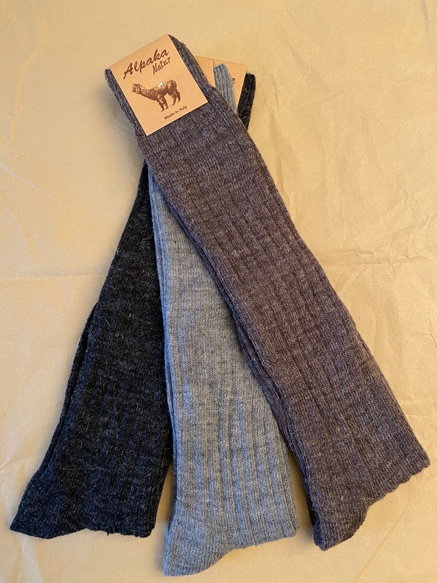 Calzini termici da donna, in lana di alpaca | STOKLASA Merceria e Tessuti