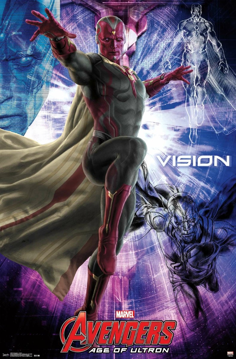 Marvel Cinematic Universe: Avengers: Age of Ultron: VIsion Poster | eBay