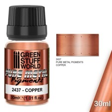 Pure Metal Pigments COPPER - real metal pigments hobby miniatures