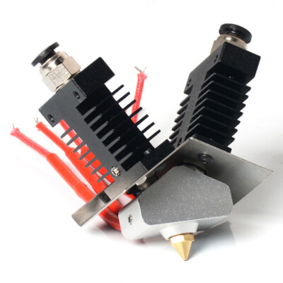 Geeetech 2in1 Dual Extruder Y-Typ Hotend Kit mit 0.4mm Düse für A30M 3D Drucker