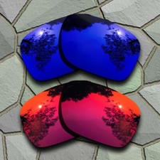 Violet Blue Violet Red Polarized Lenses Replacement For-SPY Optic Discord