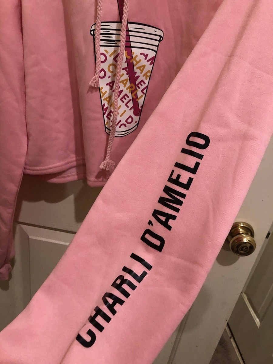 Oversized Hoodie Charli Damelio Merch Iced Coffee Hoodie Dunkin