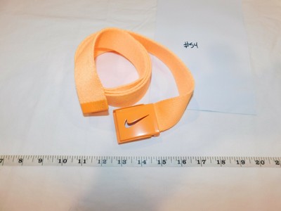 nike belt orange
