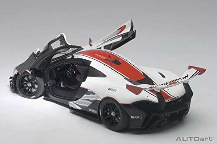 AUTOart 1/18 McLaren P1 GTR white / red finished product Minicar
