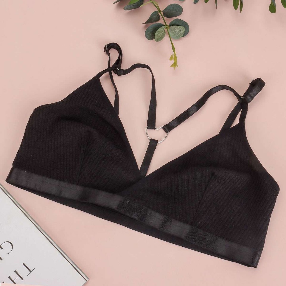Womens Sexy Lace Bralette Bralet Bra Bustier Crop Tops Ladies Cami Vest ...