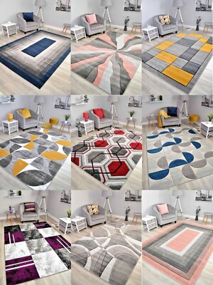 Wohnzimmer Bodenteppiche Extra Groß Schöne Dicke Qualität Weichflor Teppich Matten