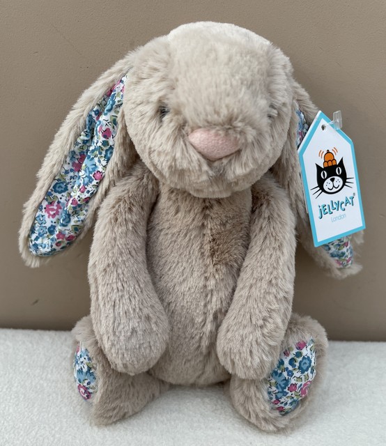 jellycat small beige blossom bunny