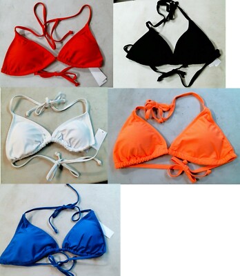 Swim Mixers Collection, Bikini Top, Colors, Juniors Sizes, NWT 