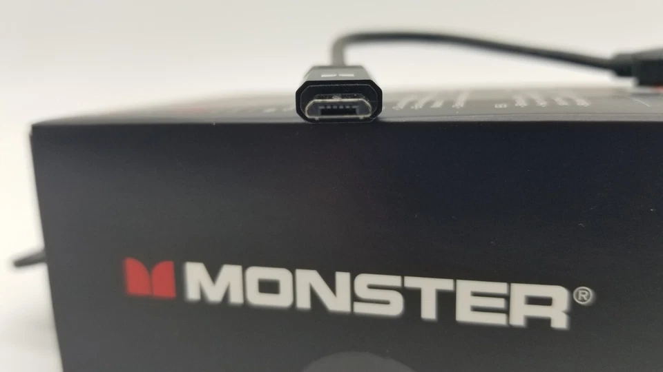 Cable Móvil Monster Alto Rendimiento USB A - Micro USB Negro 0,5 pies 6", Paquete de 2 Foto 4 de 4