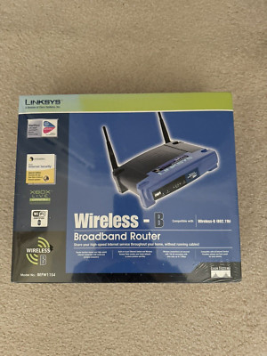 Linksys Wireless B Network Access Point 2.4Ghz 802.11b - Sealed BEFW11S4