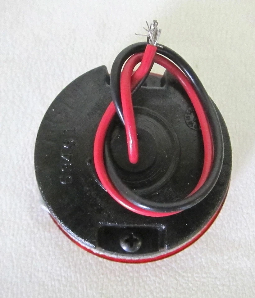 NEW Whelen T0R00MRR 2" Round Marker Clearance LED Lens Color Red  - Image 3 of 4