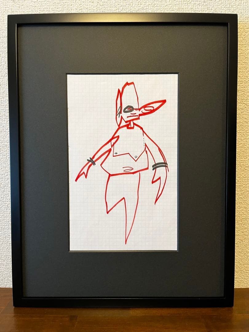 FUTURA2000 Original Hand-Drawn Graffiti Art Signed Unique Piece UNUSED japan