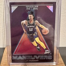 2021-22 Panini Recon Ja Morant Maneuvers #12 SP Memphis Grizzlies Grizz Rare