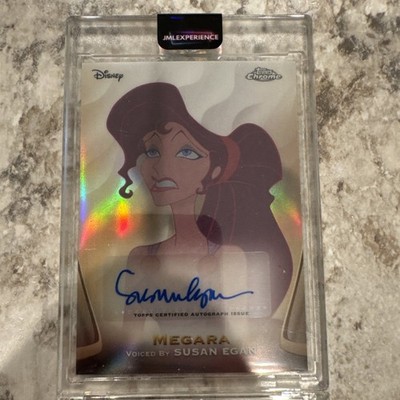 2025 Topps Chrome Disney Susan Egan Authentic Auto Megara #AA-SE