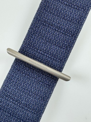 Oryginalny Apple Watch 44MM 45MM 46MM 49mm Alpine Loop Naturalny tytan Granatowy - Zdjęcie 4 z 8