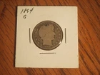 `1894 Barber Quarter, good condition, 90 % silver