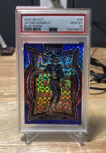 Jayden Daniel’s 2024 Select Concourse Blue Prizm /249