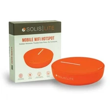 Solis Lite Mobile WiFi Hotspot, Power Bank & Mobile Router - 4G LTE New