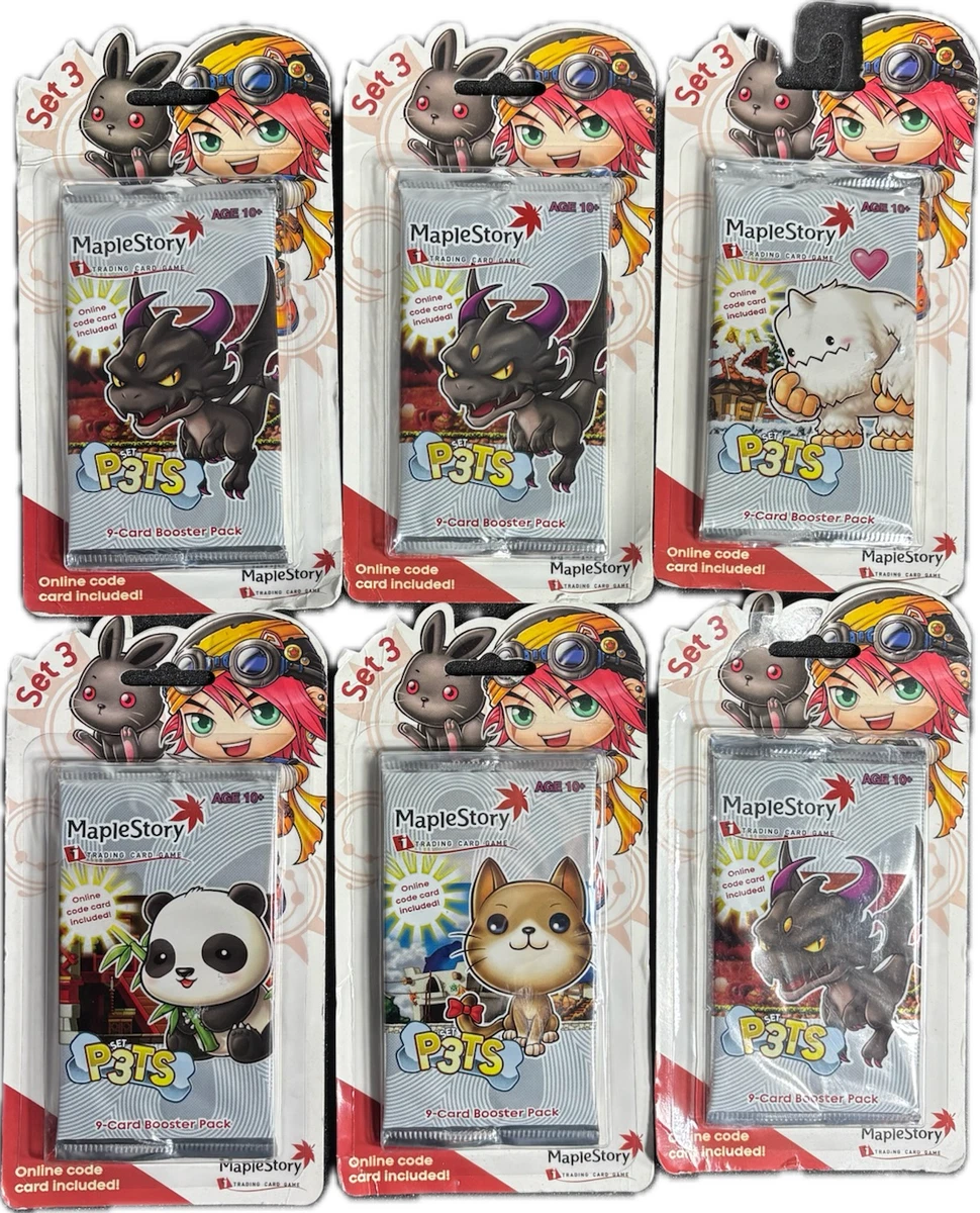 MapleStory iTCG Sealed Collectible Card Game Packs for sale - eBay
