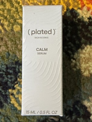 Plated  Skin Science Calm Serum 15ml/0.5 fl oz Sealed NIB