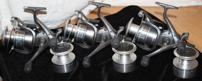 Set of 3 Shimano Super Baitrunner Aero 10000 XTE Reels with Spare Spools