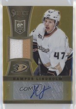 2013 Select Rookie Jersey Silver Prizm Prime 16/25 Hampus Lindholm #314 Auto 2d8
