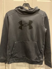 Youth Large Under Armour Hoodie Dark Gray