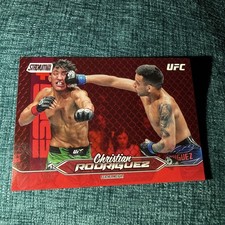 2025 Topps Stadium Club UFC  #134 - Christian Rodriguez - RED FOIL