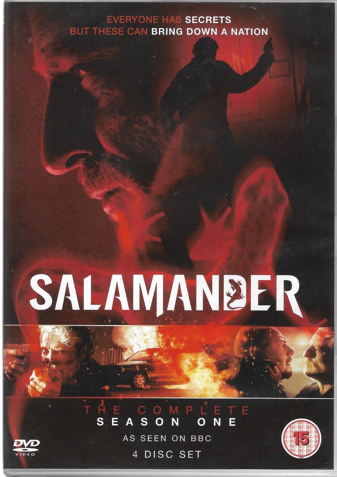Salamander Season 1 DVD set 4discs Dutch/French language with English subtitles