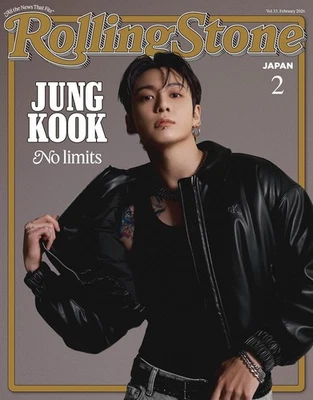 Rolling Stone Japan Feb 2026 Japanese magazine JUNG KOOK BTS